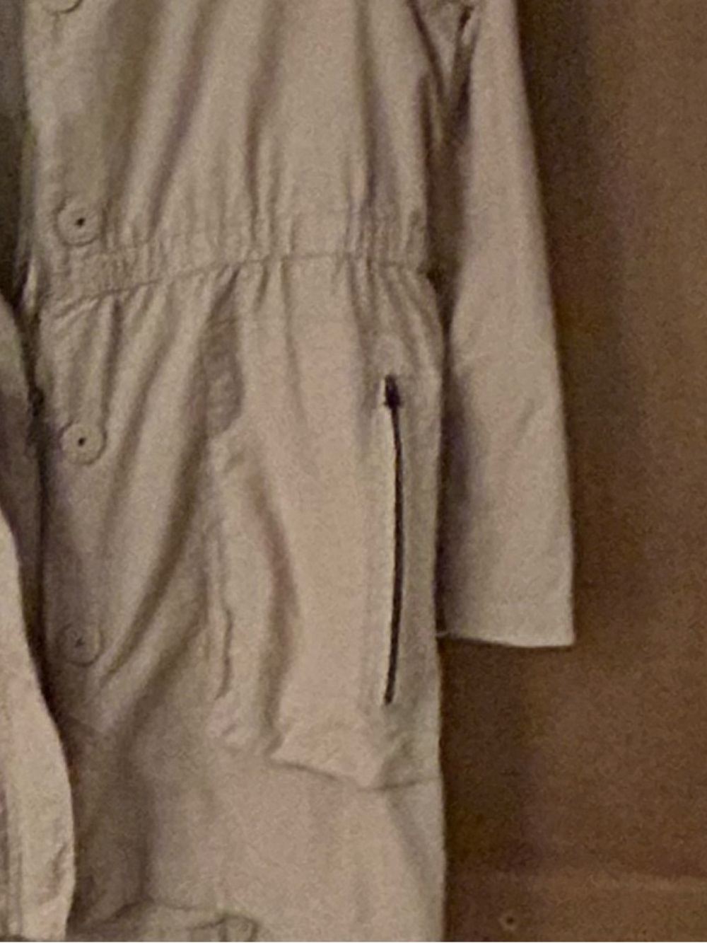 Ami Women's Tan Utility Jacket with Cinch Waist Size 1X - Picture 5 of 8